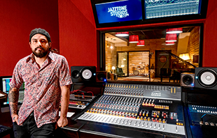 Jazztone studio director, Sebastian Laverde