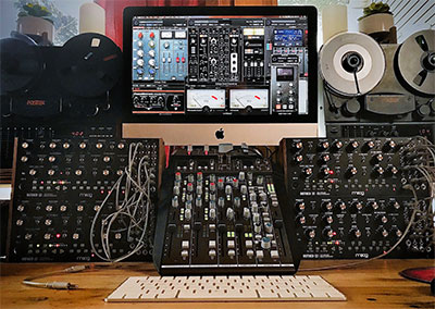 Solid State Logic’s SiX small-format mixer and an SSL 2+ interface