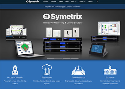 Symetrix announces new website and symposium