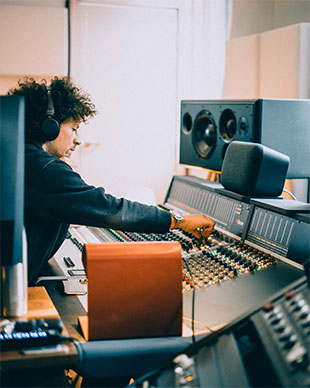 Ben Baptie at work on Neve Genesys Console