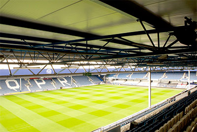 Queens Park Rangers’ Kiyan Prince Foundation Stadium