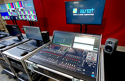 Lawo mc²36 console in the new 4K OB truck