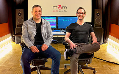 Stefan Bock & David Merkl at msm Studio Group