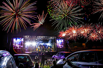 Cheshire Fairgrounds drive-in