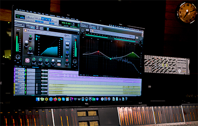 New SSL plug-ins running at Mix LA