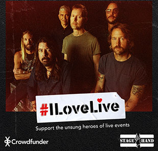 Foo Fighters offer support to #ILoveLive