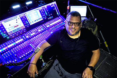 Audio engineer Richard Cardenas 