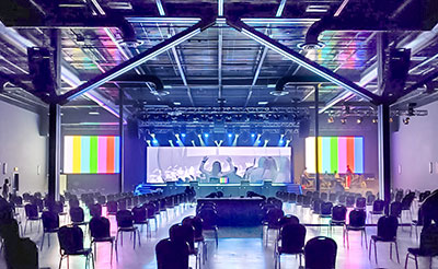 House of Praise sanctuary with DAS Audio Event sound system