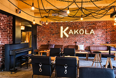 Hotel Kakola (interior), featuring Genelec RAW finish loudspeakers