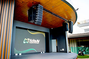 The Canopy bandstand stage