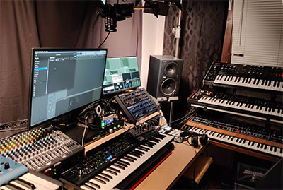 Prism Sound Titan interface at High's studio