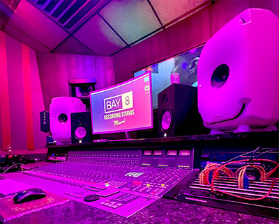 Studio A’s new Genelec monitors and SSL AWS 900+