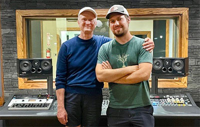 Carl Tatz and Five Points Recording Huntsville Owner Jusin Miller