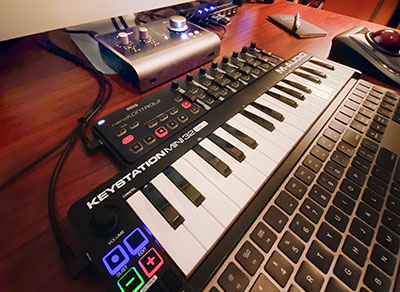 Daniel Irizarry's set-up with new iD14 MkII interface