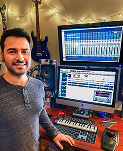 Daniel Irizarry with  iD14 MkII interface