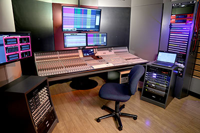 Audient ASP8024 console in MWCC Studio 5