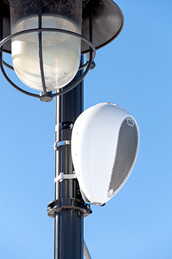 Powersoft Deva installation in Montreal's Parc Optimiste (Pic: Mario Leroux)