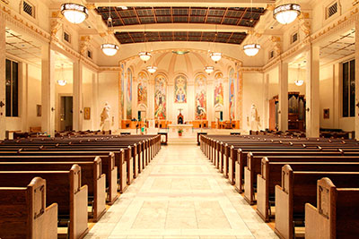 St Mary’s Cathedral, one of the most popular and beautiful Catholic churches in the Portland area