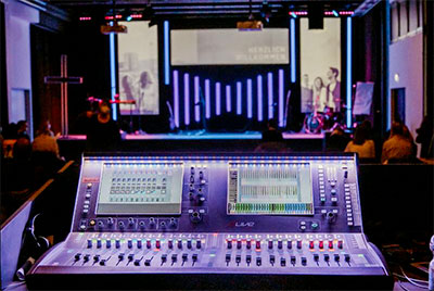 Allen & Heath dLive at ICF's Celebrations