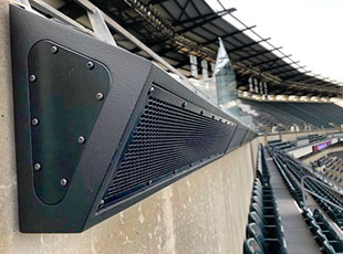 ESB44 and ESB31 horizontal arrays for the stadium fill