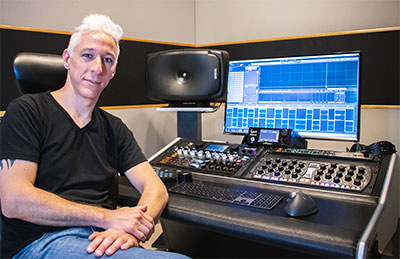 Javier Fracchia’s mastering studio in Buenos Aires