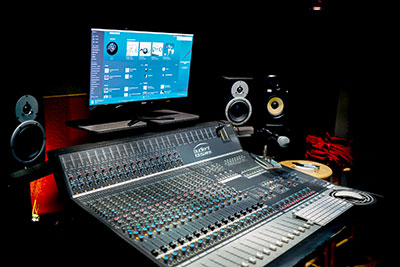 Music & Arts Production Studio's Audient ASP4816 console
