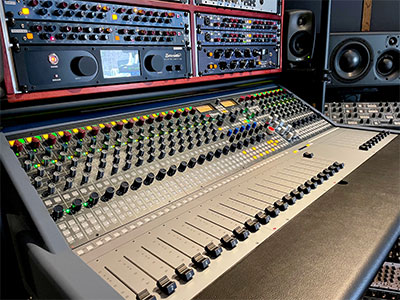 Sweden’s first Neve 8424 console