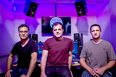 Fernando Richard, Francisco Bissone and Ivan Markovic  of Immersive Audio Solutions