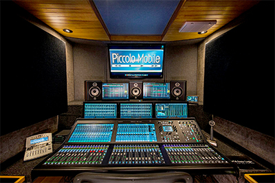 Studios Piccolo Mobile's Solid State Logic System T
