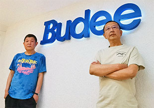 Lee Feng and Mills Xu, Budee Group