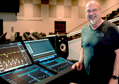 Bethel FOH engineer Jeff Nolte