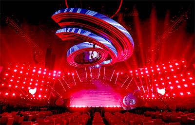 Weibo Night 2020 award ceremony at the Mercedes-Benz Arena Shanghai