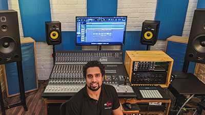 Gautham Pattani and the Audient ASP4816