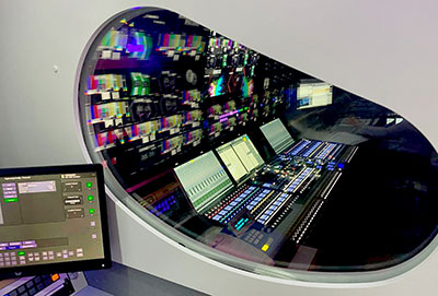 Bahrain TV Audio Control with IP-based Lawo mixing