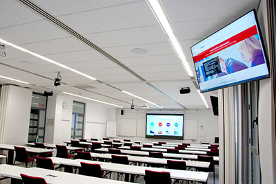 Pompeu Fabra University classroom