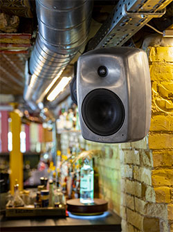 Genelec 4000 Series installation loudspeakers at Madam Cuba