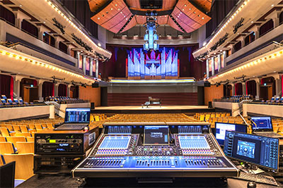FOH at the Jack Singer Concert Hall in Calgary