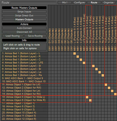 Atmos Routing