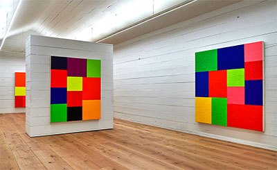 K-array Kscape Rail system in the West Barn Gallery