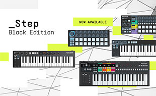 Arturia announces limited edition black Step controllers