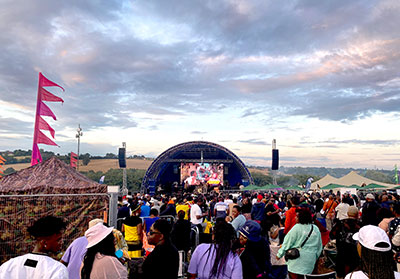 Zimfest Live at the Colesdale Farm festival site 