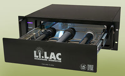 Li.LAC Microphone Disinfector launches