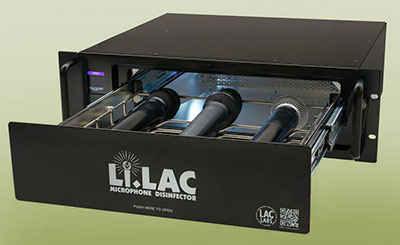 Li.LAC Microphone Disinfector launches