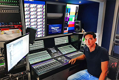 Mediaset advances IP working with SSL System T