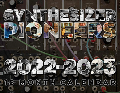 2022 Synthesizer Pioneers calendar,