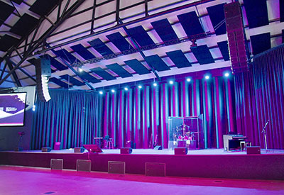 Plus Audio installation at Norwegian Settler’s Church