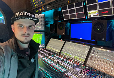 Studio Berlin sound engineer, Mathias Heinrich