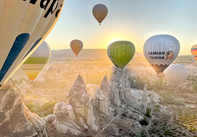 The ‘gig in the sky’ in Cappadocia,