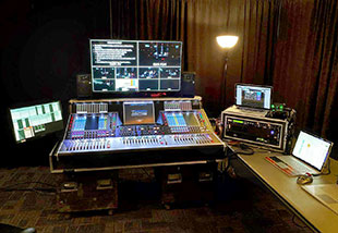 DiGiCo SD5 in the Sing! Global 2021 broadcast room