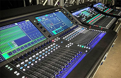 Lux Productions' A&H console inventory